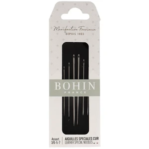 Comparateur de prix : Bohin Aiguilles spéciales cuir 6 pcs