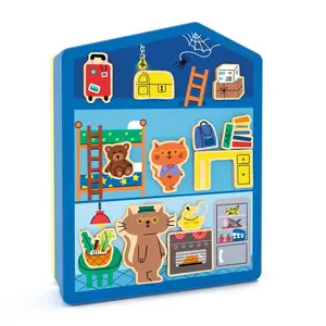Djeco -inzebox Inzehouse - Jeu Magnétique pas cher
