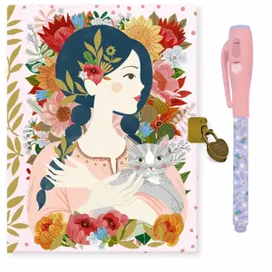 Lovely Paper Carnet secret avec feutre magique Oana pas cher