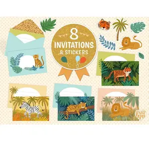 Boîte de correspondance - Animaux de la Jungle Djeco-DD03491 pas cher