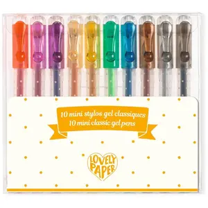 Comparateur de prix : Djeco Set 10 mini stylos gel classique