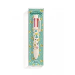 DJECO Stylo à bille - Elodie - 6 couleurs pas cher