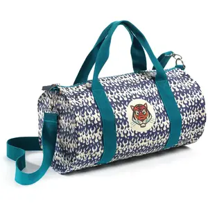 DJECO Bolsa de Viaje Tigre de Bengala Sac de Voyage Jeunesse Unisexe, Multicolore, Taille Unique