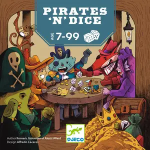 Djeco JEUX : Pirates  n  Dice pas cher