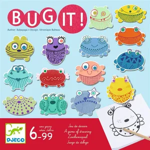 Djeco Jeu de dessin : Bug'it pas cher