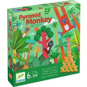 Jeu d'ambiance Djeco Pyramid Monkey pas cher