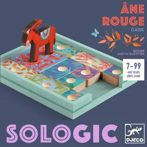 Djeco - Lâne Rouge - Jeu De Logique Solo - Sologic - pas cher
