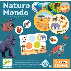 Djeco Jeu de lotos des animaux :Naturo Mondo pas cher