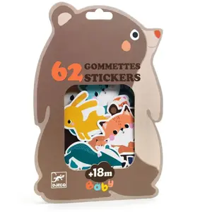 Comparateur de prix : Gommettes animaux de la forêt Djeco