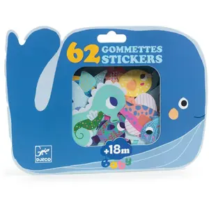 Comparateur de prix : Gommettes animaux de la mer Djeco