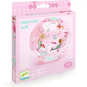 Djeco - Ballon Gonflable Mermaid Ball
