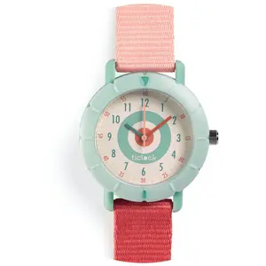 Comparateur de prix : Djeco Montre : Cible rose