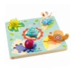 Djeco Tortue & amie pas cher