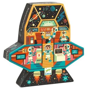 Puzzle Djeco Station spatiale 54 pièces pas cher