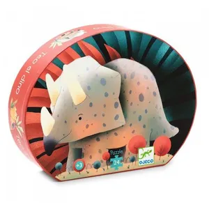 Puzzle Djeco Téo le dino 24 pièces pas cher