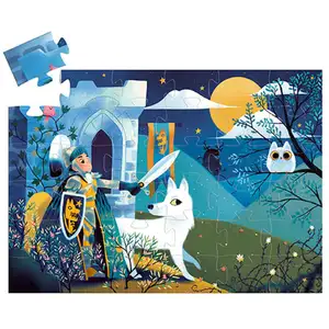 Comparateur de prix : Puzzle enfant Djeco Chevalier de la pleine lune 36 pièces