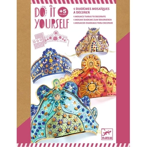 Comparateur de prix : Enchanteresses Diadèmes Mosaïques À Décorer - Do It Yourself Djeco Multicolore