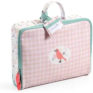 Djeco T&G Accessoire pour poupon Poméa 32 cm : Valise de voyage