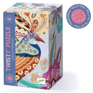 Djeco Puzzle Éclatant de 50 Pièces - L'Oiseau Magique Wizzy - Neuf pas cher