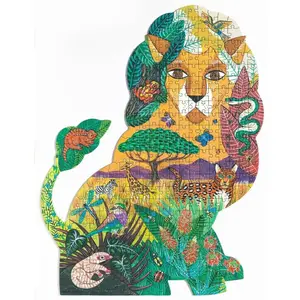 Djeco Puzzle 350 pièces : Lion pas cher