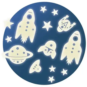Comparateur de prix : Non communiqué Décors Phosphorescents Spatiaux - Créez Votre Univers Étoilé - Neuf