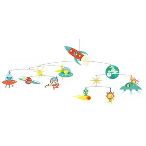 Djeco Mobile décoratif phosphorescent Espace pas cher
