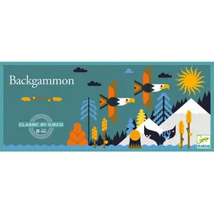 Djeco Jeu De Société Classique De Backgammon pas cher