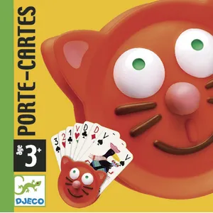 Comparateur de prix : Djeco Djeco Porte Cartes - Tête De Chat