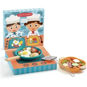 Jeu d'imitation Gourmandises Cook & Scratch Djeco pas cher