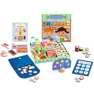 Jouet marque Djeco T&G. Modèle Imitation Mia & Léo little shop pas cher