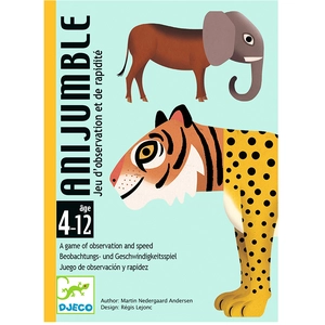 Comparateur de prix : Jeu de cartes Djeco Anijumble