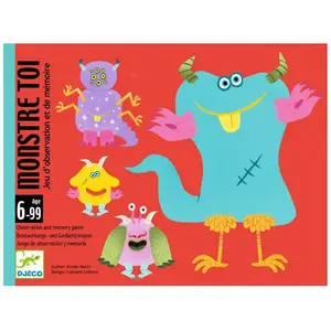 Jeu de cartes Djeco Monstre toi pas cher