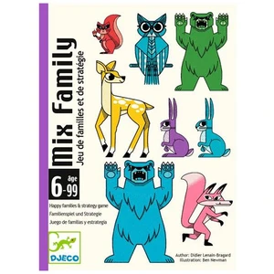 Jeu de stratégie Djeco Mix Familly pas cher