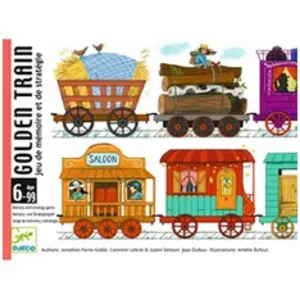 Djeco Golden Train jeu de memoire pas cher