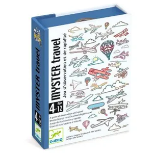 Djeco JEUX DE CARTES Myster travel pas cher