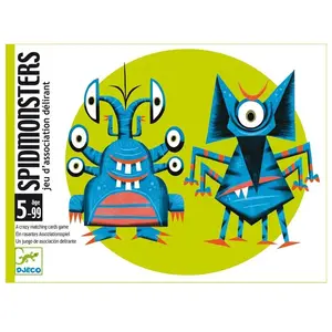 Djeco Spidmonsters Jeu de carte pas cher