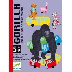 Djeco Jeu De Stratégie Et De Rapidité Gorilla Multicolore pas cher