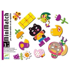 Comparateur de prix : Jeux de Cartes Minimatch Djeco