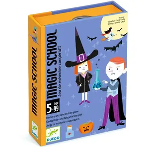 Comparateur de prix : Jeu de cartes Djeco Magic School
