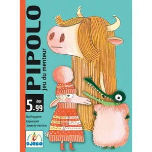 Comparateur de prix : Jeu de cartes de bluff Pipolo Djeco