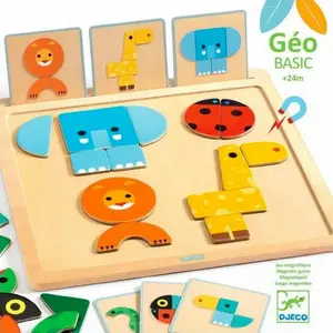 Jeu d'éveil Djeco Géo Basic pas cher