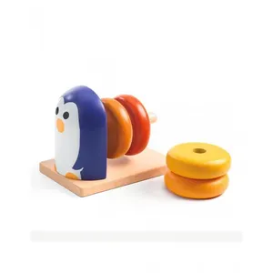 Djeco Jouet à emboîter Penguin Basic pas cher