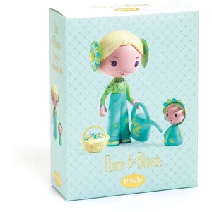 Djeco Tinyly - Figurines Flore et Bloom - Collection Fantaisiste pour Enfants - Neuf