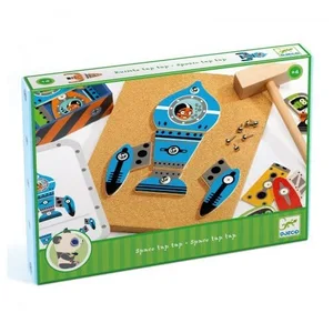 Comparateur de prix : Jeu de clous - DJECO - Space Tap Tap - Bois et Liège - Mixte - A partir de 4 ans