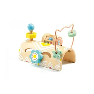 Comparateur de prix : Jeu de motricité en bois - DJECO - BabyTabli - Multicolore - Mixte - 12 mois et plus