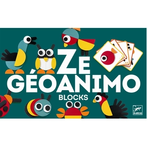 Jeu éducatif Ze Géoanimo Blocks Djeco pas cher