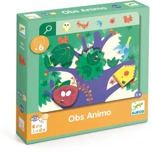 Djeco JEUX  EDUCATIFS - EDULUDO : Obs Animo pas cher