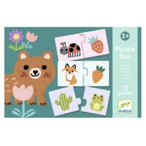 Djeco Puzzles Duo -Couleurs pas cher