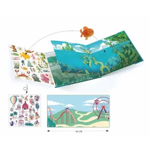 Comparateur de prix : Jeu créatif Djeco Les aventures en mer Histoires de stickers