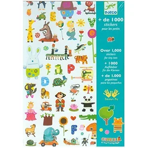 Comparateur de prix : ISBN Djeco 1000 Stickers pour les petits